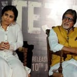 Amitabh Bachchan questioned about aging on Te3n trailer launch