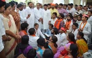Offline for entrance exams to continue hunger strike