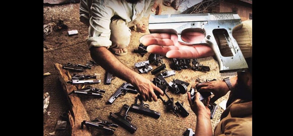 illegal arms found in Smspur