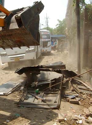 Bai Ka Bagh to Rambagh thundered from bulldozers