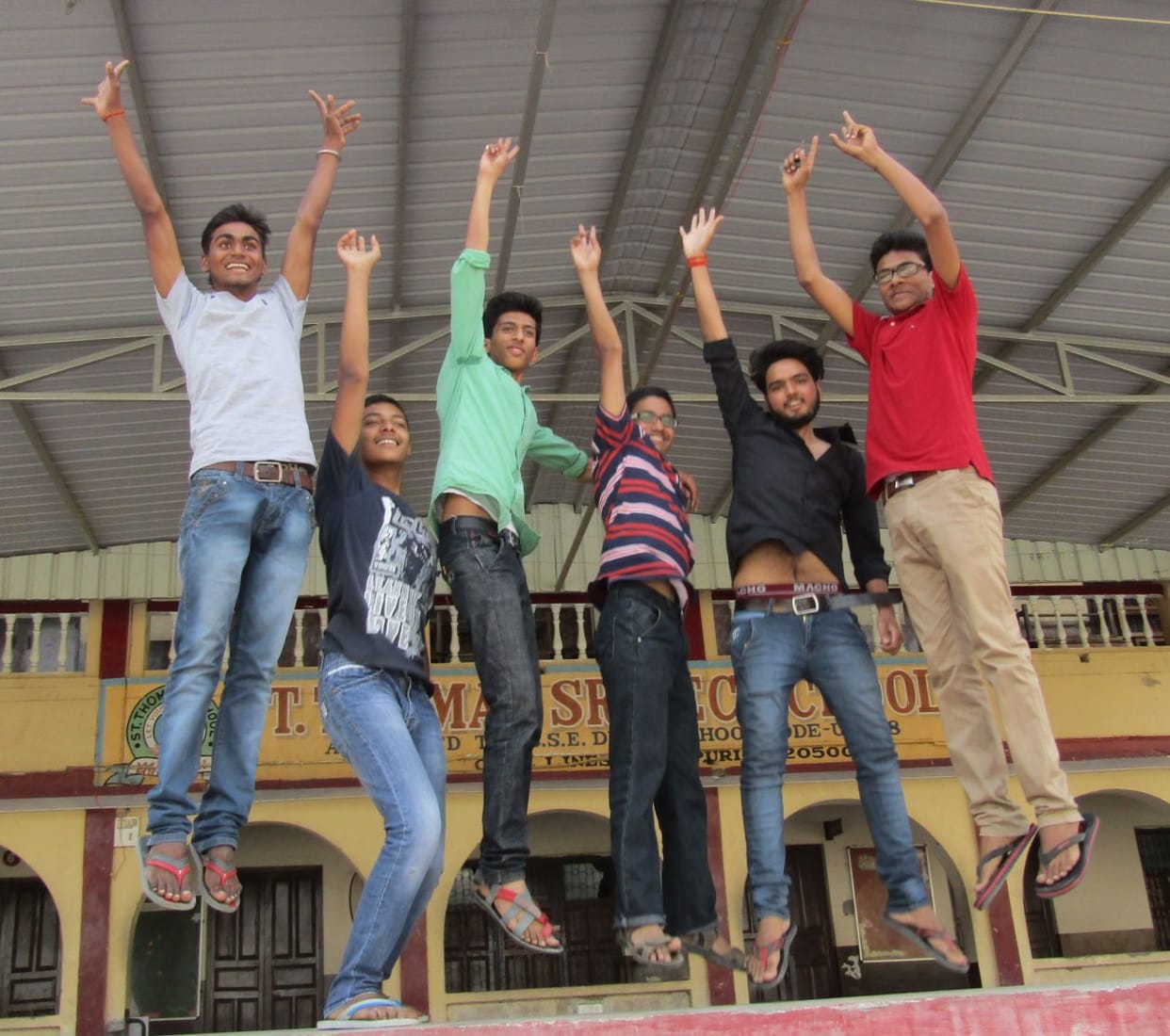 The boys in ICSE exams Marie stake