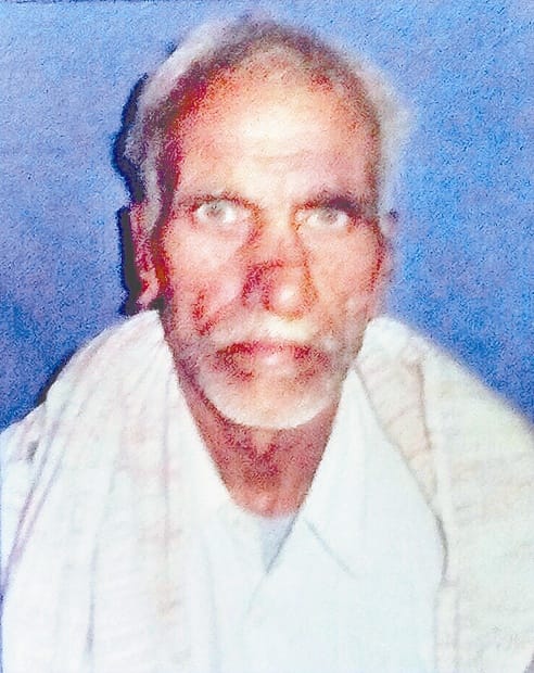 the death of the farmer becuase of crop failure