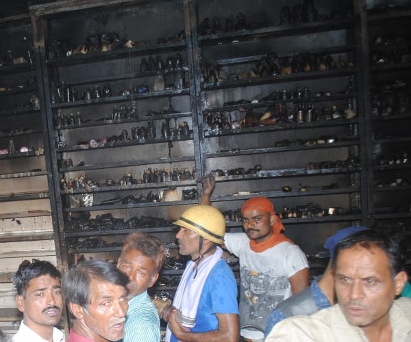  Fire in canteen and medical store in Lucknow.