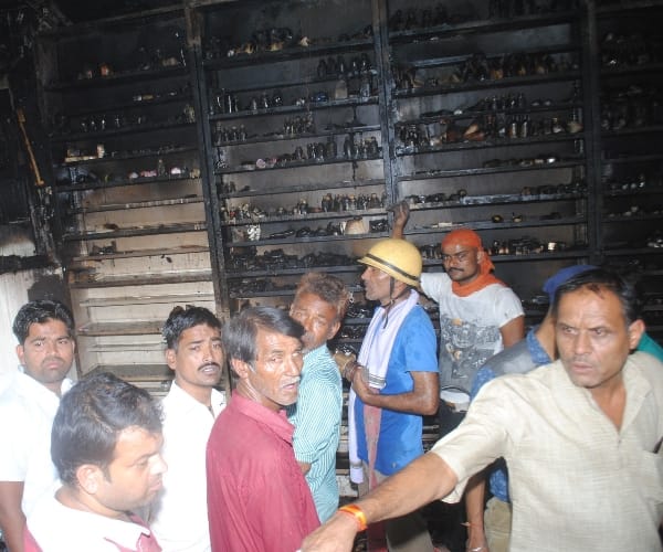  Fire in canteen and medical store in Lucknow.