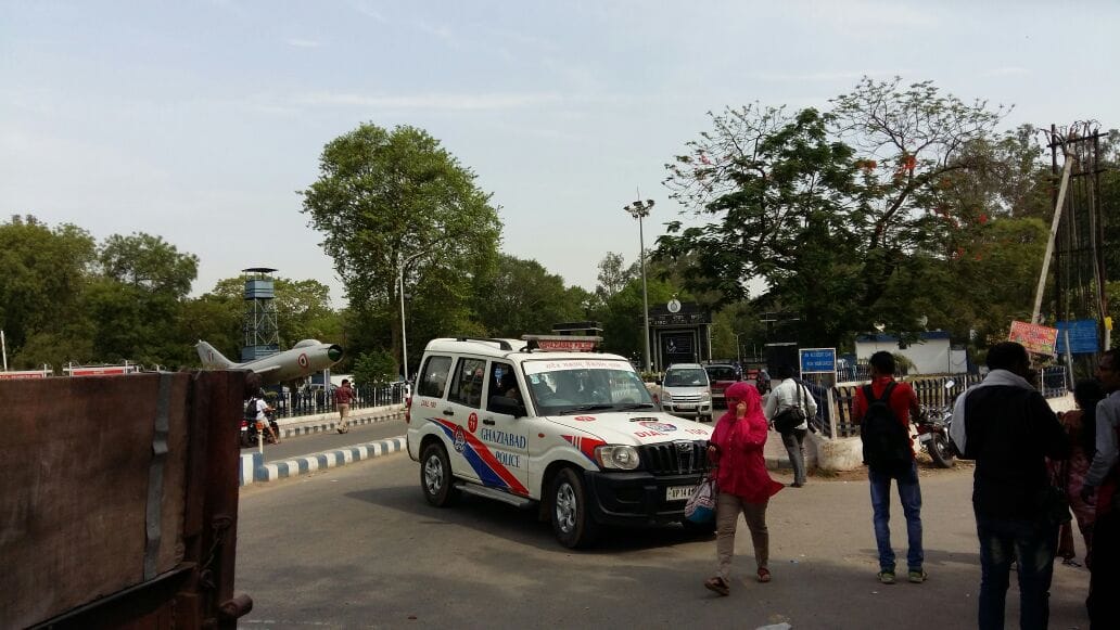 suspect terrorist enter in hindon airbase, authority call it mock drilling