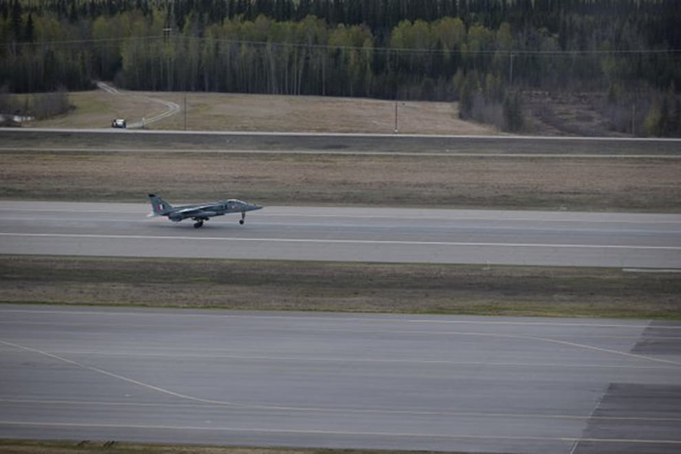 IAF Su30s in the sky during Red Flag Exercise