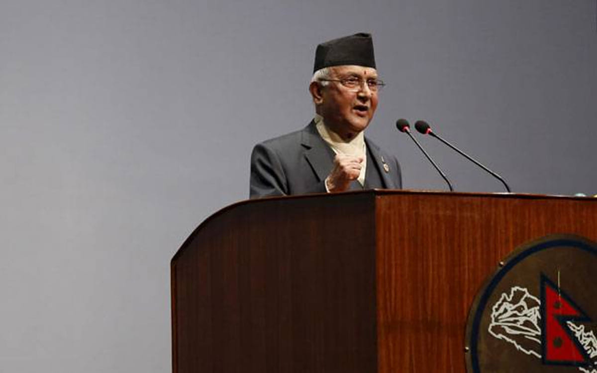 Land occupied by India will be taken back, Prime Minister Oli
