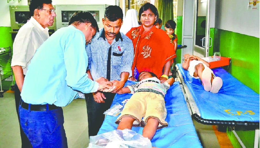 poison in midday meal milk, two students died and 127 ill