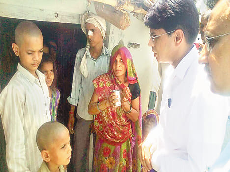 DM said the news of the death of Dalit propaganda