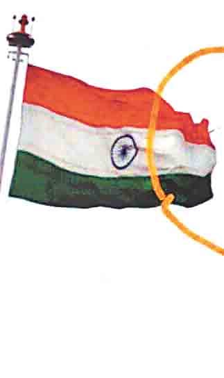 national flag in amroha