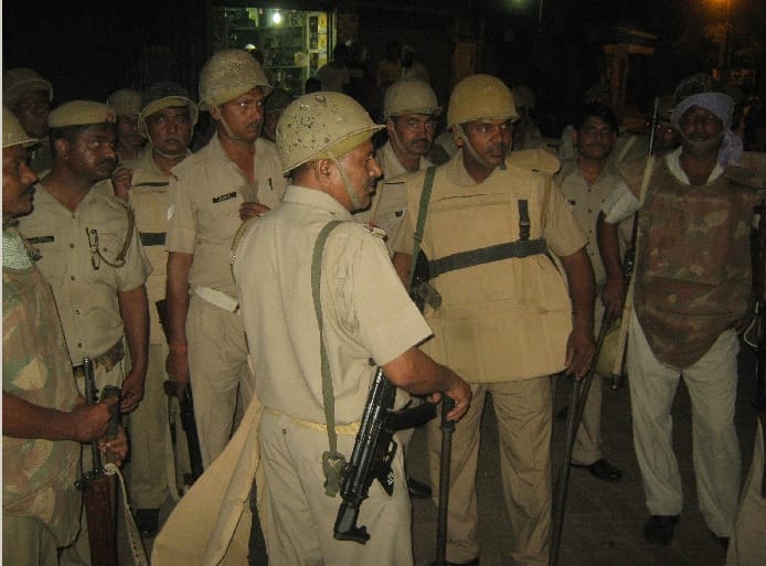 Police bystanders