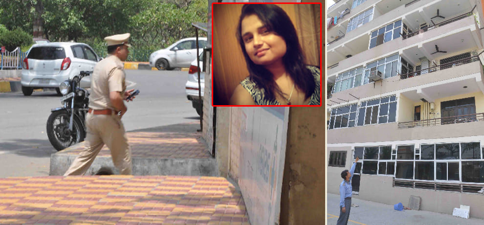 amit came to down stairs after ten minituse of pooja suicide