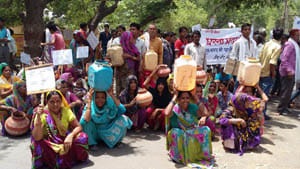 collerate chauraha jam, water demand
