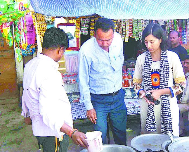 Purnagiri Dham foods in check