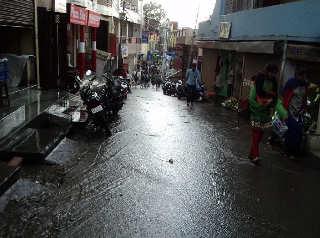 Rain in Almora