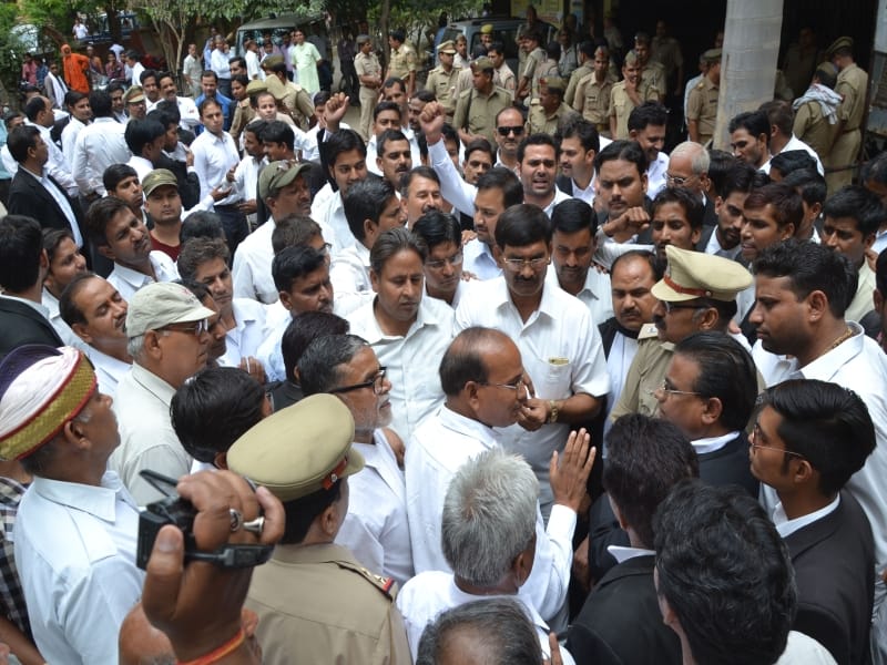 dispute in rajeev bhavan mathura
