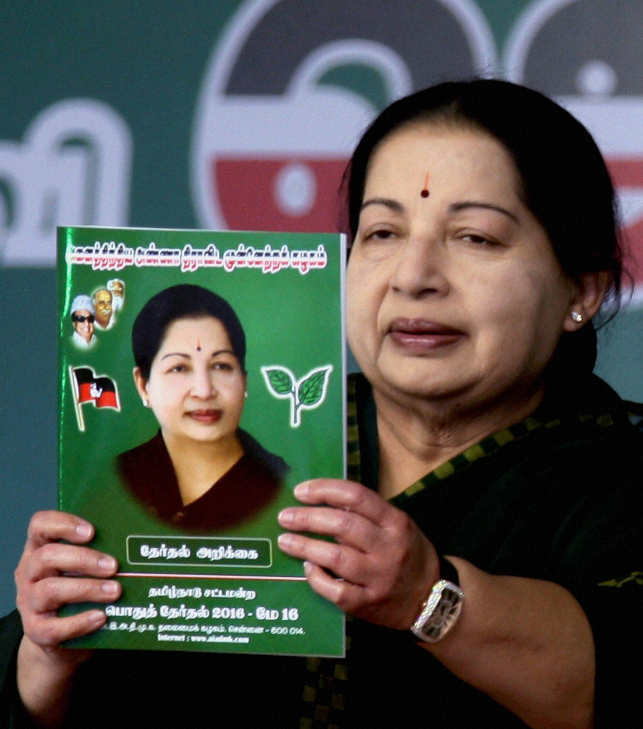 jayalalita prediction about tamilnadu election