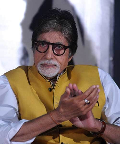 Amitabh Bachchan questioned about aging on Te3n trailer launch