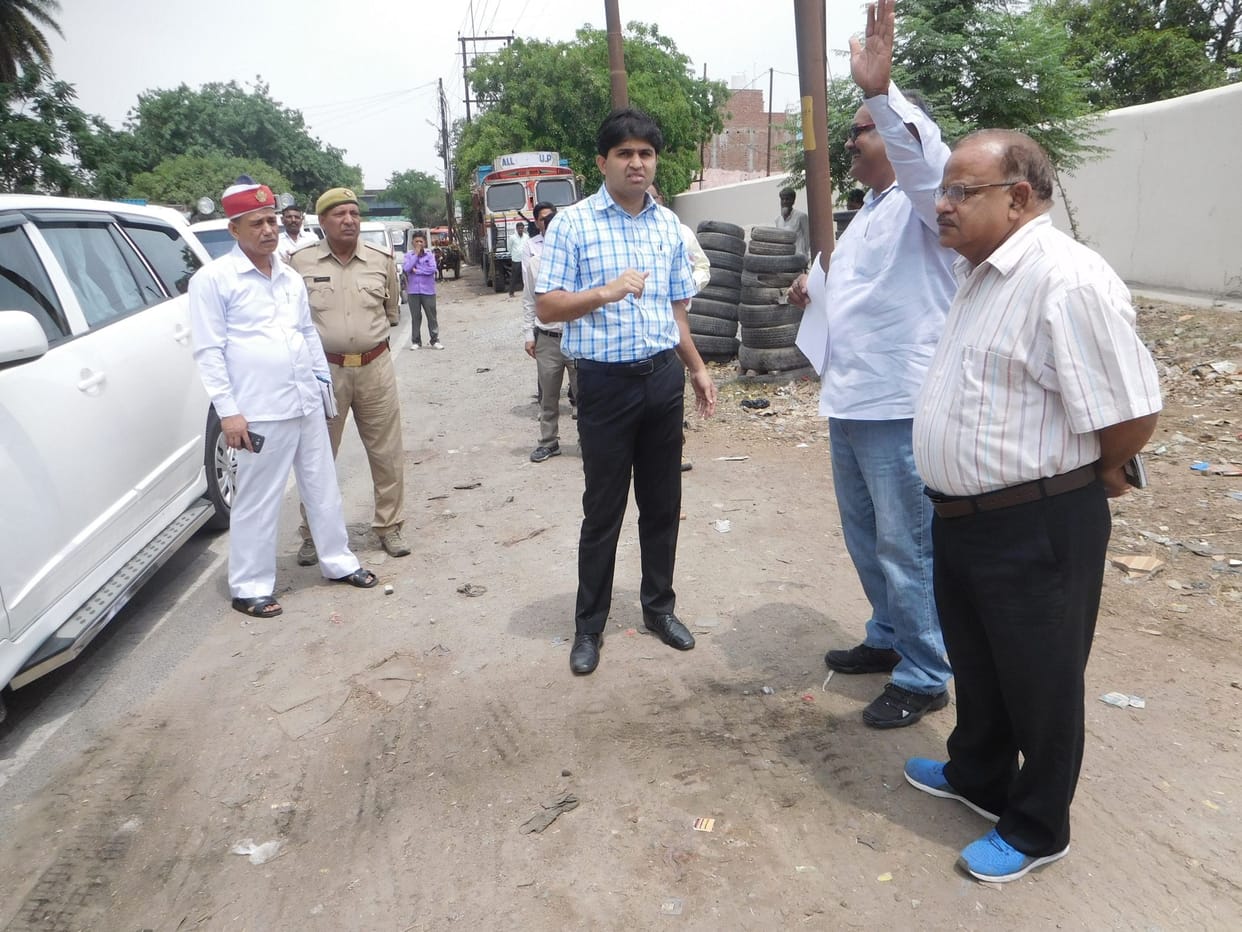 The road makes a sample taken , sent IIT 