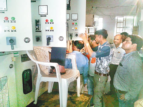 60 hours later, more than 300 villages, electrical current