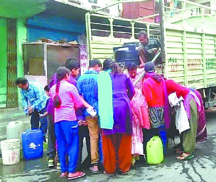 No relief after sharing water from vehicles