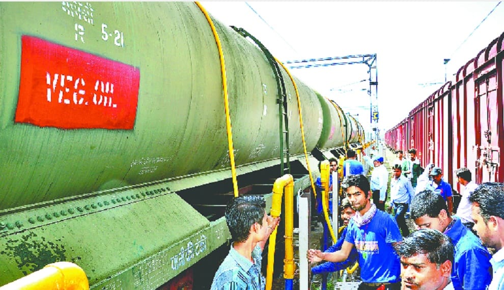 Railway authority activated, flled all blank tankers with water