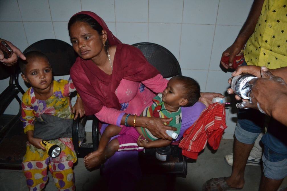 five siblings burnt in an accident