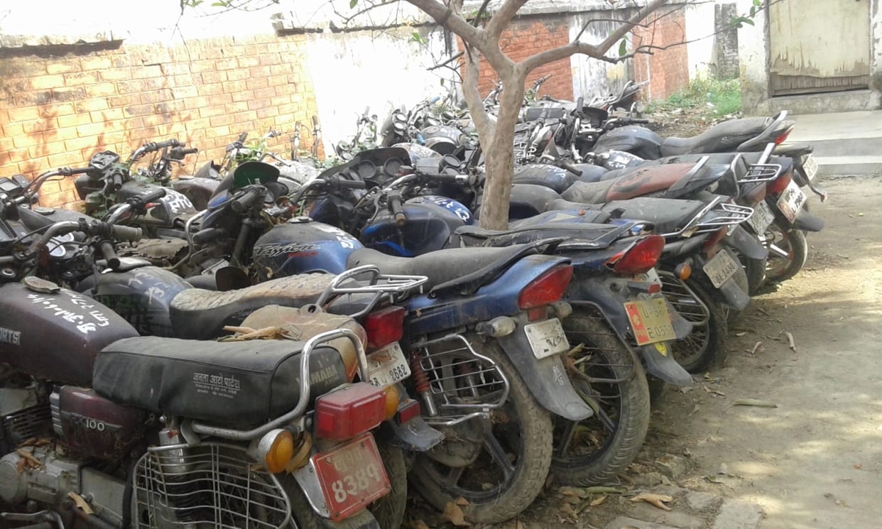 Ten years past, there was an auction of vehicles