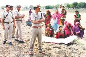 women killed in kaushambi