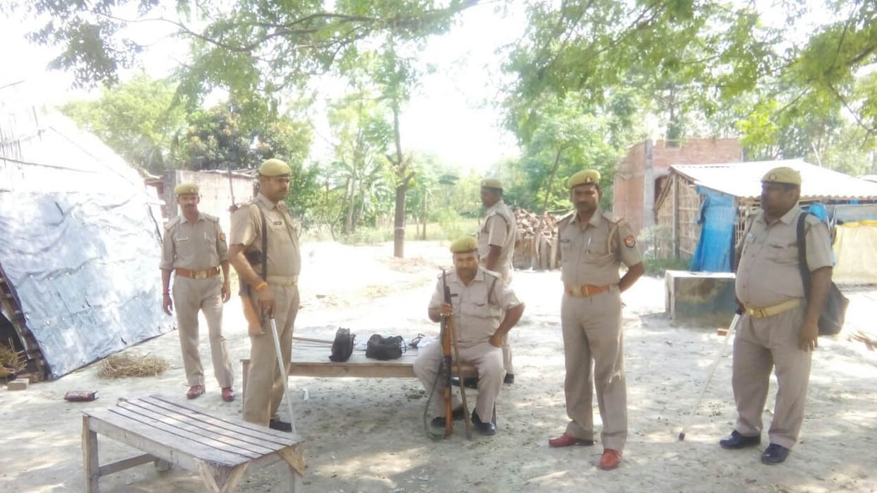 Cricket match in the case on 12 people