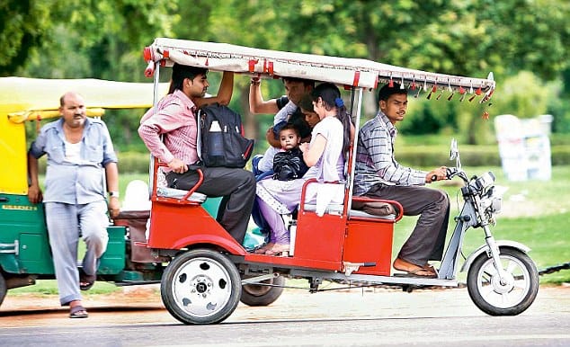 multilevel parking, e rickshaw, nagar nigam chandigarh, free falicity, chandigarh