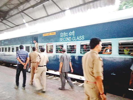 The storm troopers in Guwahati Express