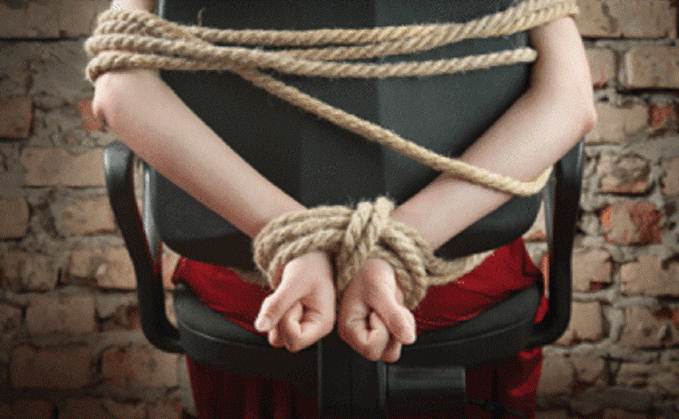 Photo journalist being hostage in ballia