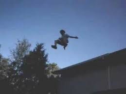 patient jumping on hospital's roof 