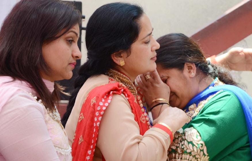 mother imotional to remember his mother 