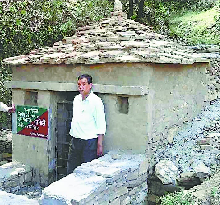 Naula of Ranikhet forest 