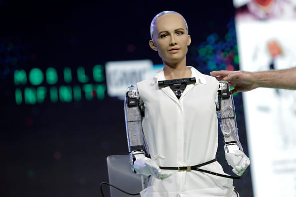 robots will give exam in china with students