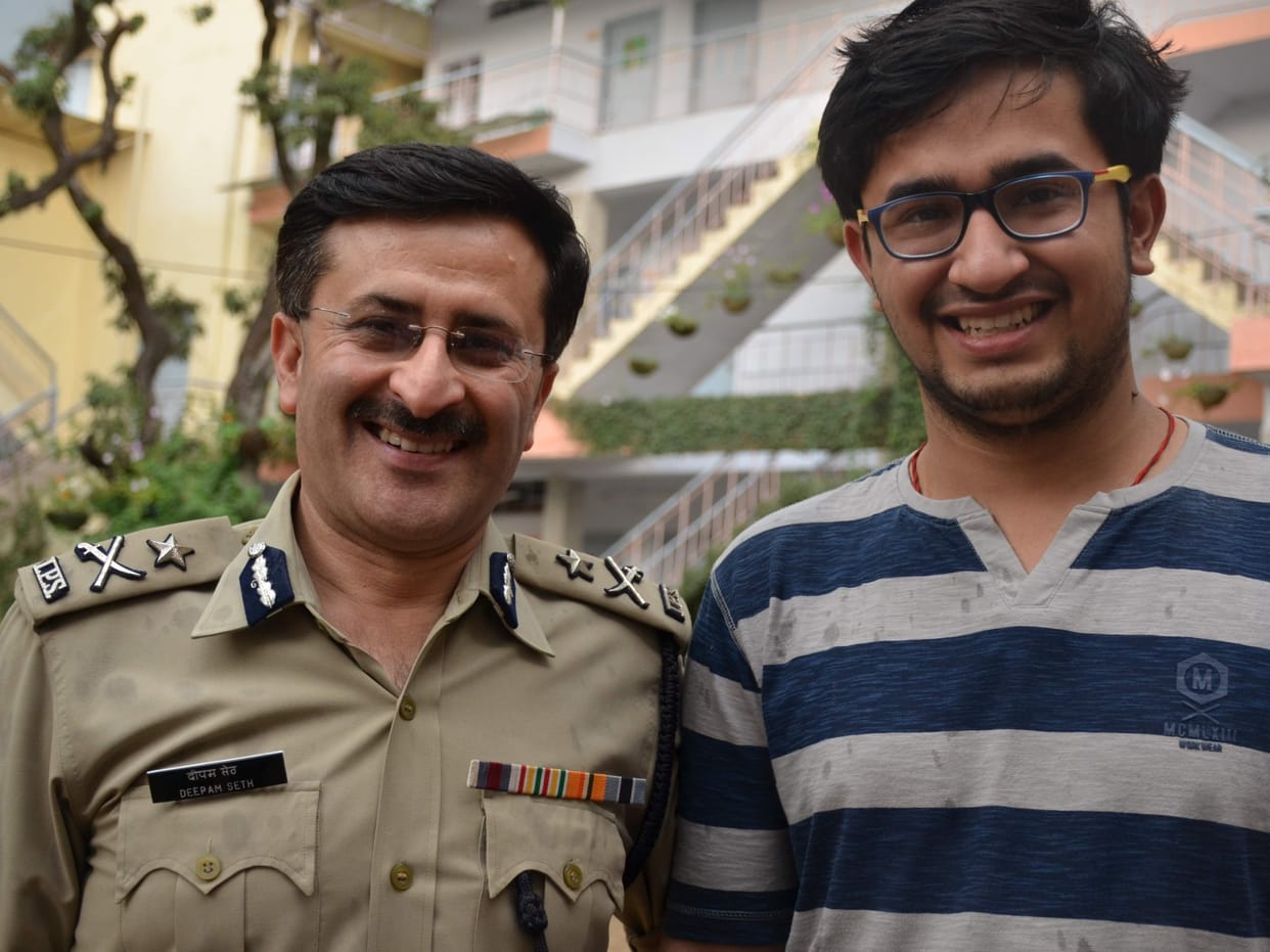 IG son shubhankar again in topper list.
