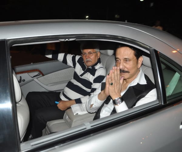 Subrat roy reaches Lucknow.