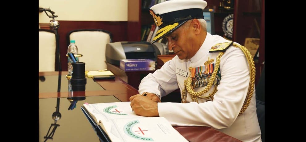 new vice admiral sunil lamba is residence of palwals amarpur village 