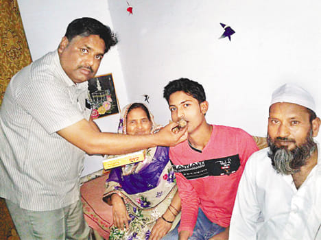 St. Theresa 's Mohammad Yousuf became district topper