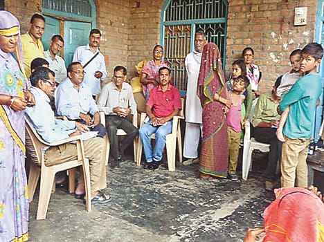 Health Department team arrived Tahrpur