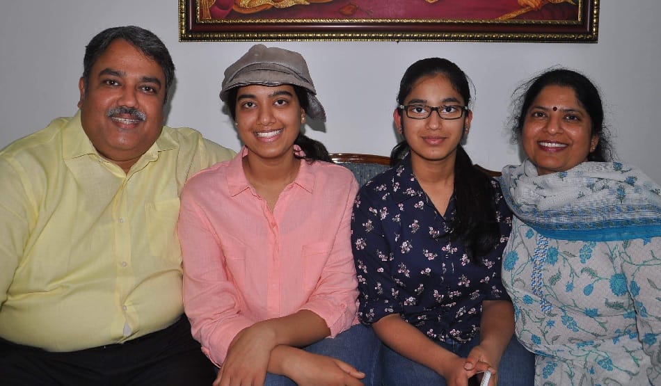 amazing sisters, both are tricity topper in 12th and 10th