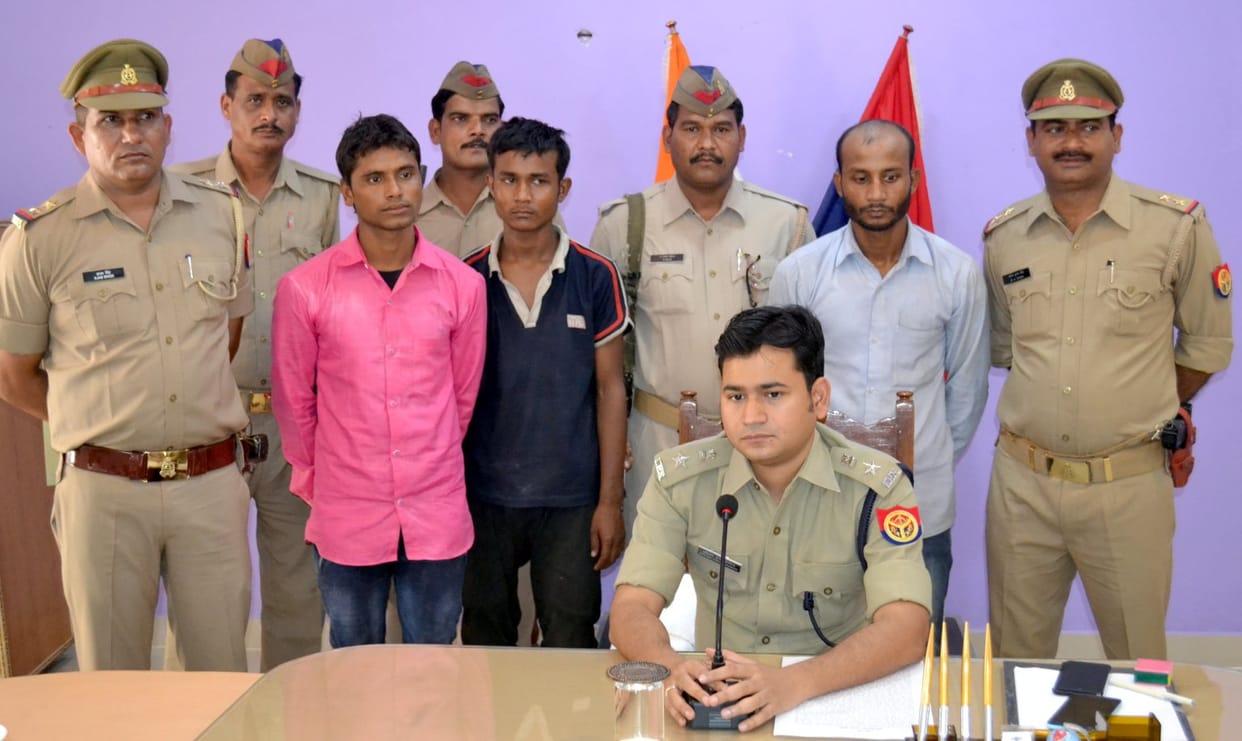 Hijacked recovered , three arrested accused