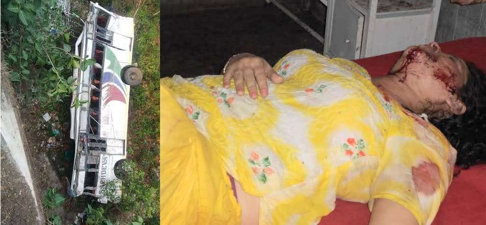 bus accident near kangra 7 died 40 injured.
