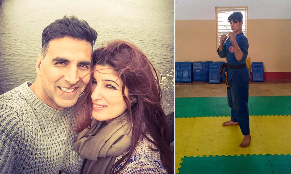 Akshay kumar in Rustom success party