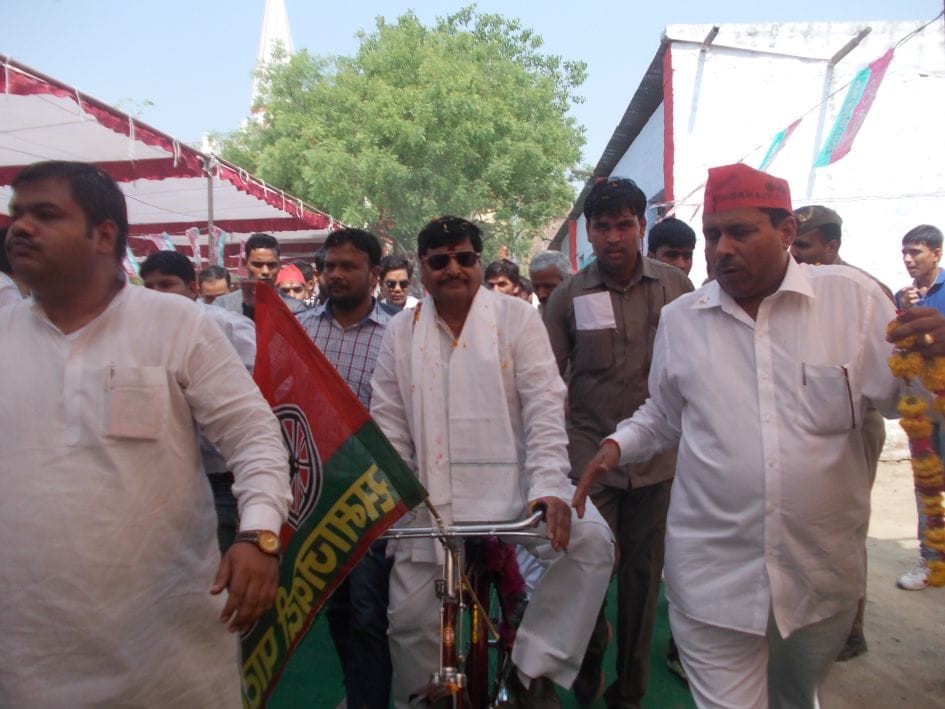 Shivpal the full vigor by Cycling