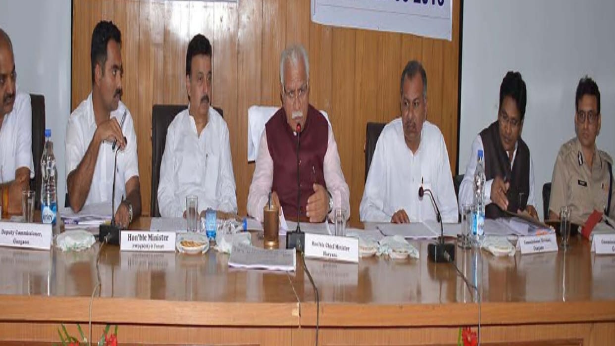 cm khattar want disputed land details
