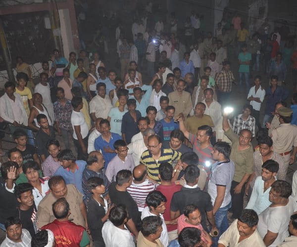 Fire in ATM in Lucknow.