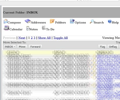 E mail account hack by hackers.